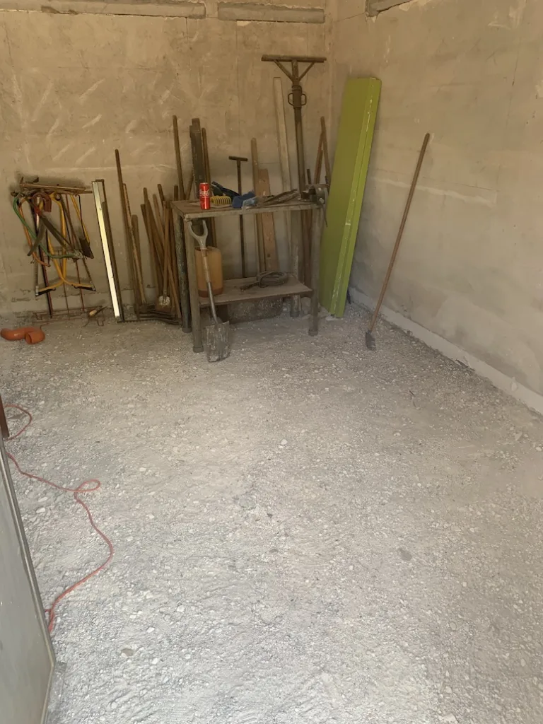 3. Hemp insulation project in San Vito, Puglia – The floor?